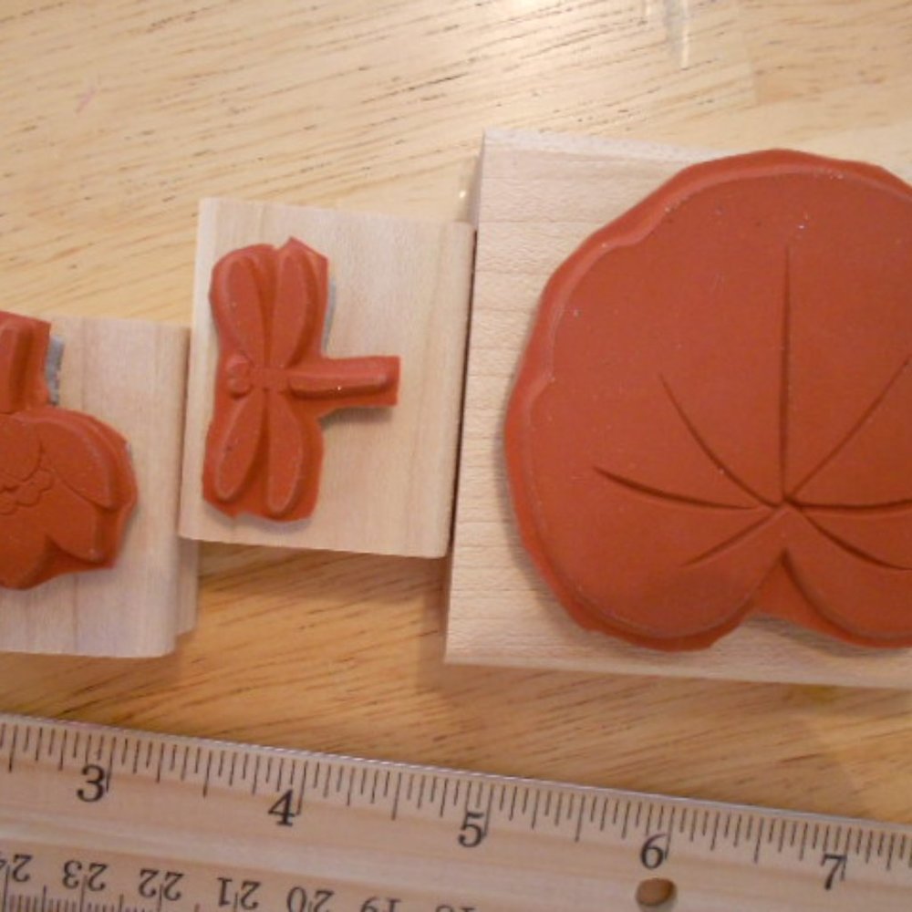 Stampin Up! Set of 6 Leapfrog Rubber Stamps - Picture 8 of 12